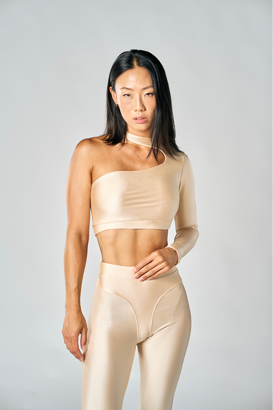 Sunlight One-Shoulder Top With A Sleeve